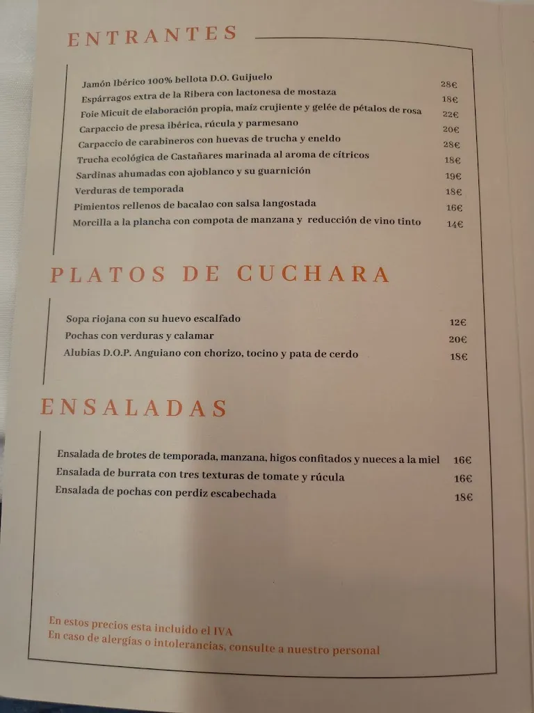 Menu_Restaurante Los Caballeros_Santo Domingo de la Calzada_image_2