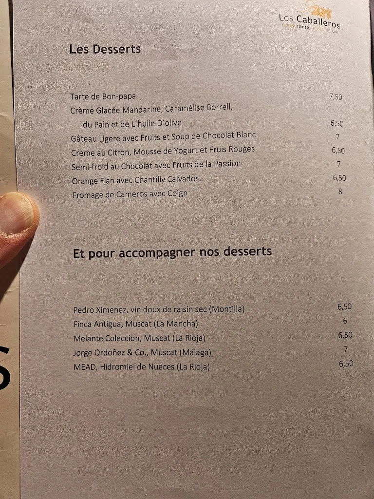 Menu_Restaurante Los Caballeros_Santo Domingo de la Calzada_image_4