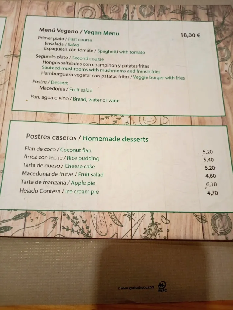 Menu_Bocatería la Alameda_Santo Domingo de la Calzada_immagine_4