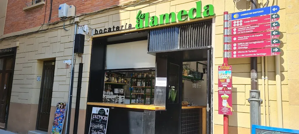 Bocatería la Alameda restaurant in Santo Domingo de la Calzada