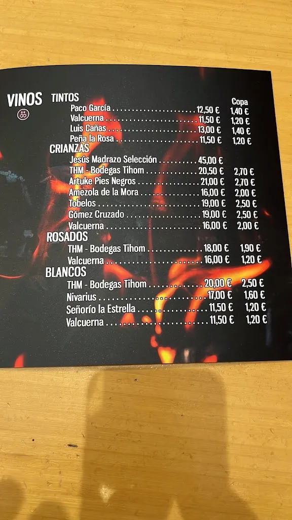 Menu_Gran Ferreteria Braseria_Santo Domingo de la Calzada_image_1