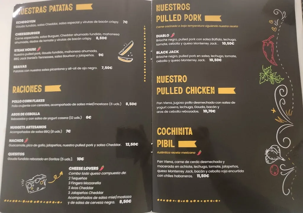Menu_Hamburguesería Echegoyen_Santo Domingo de la Calzada_image_1