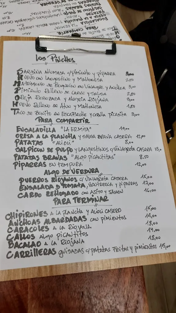 Menu_La Ermita del Puente_Santo Domingo de la Calzada_immagine_3