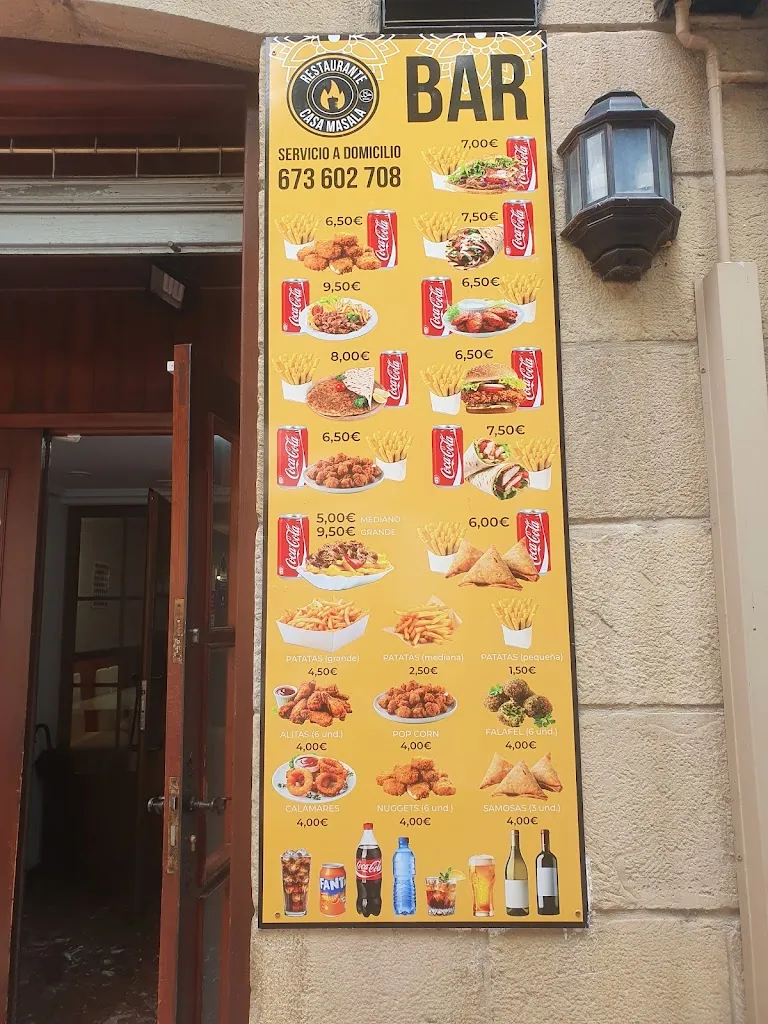 Menu_Kebab Restaurante Bar Casa Masala_Santo Domingo de la Calzada_image_4