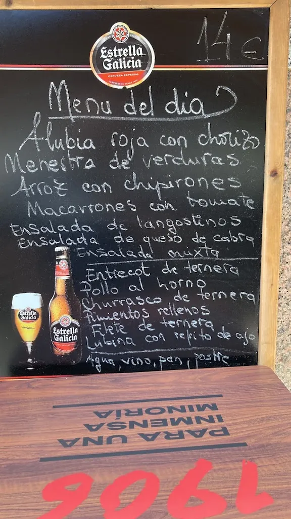 Menü_Café Bar Restaurante Eibarresa_Santo Domingo de la Calzada_Bild_2