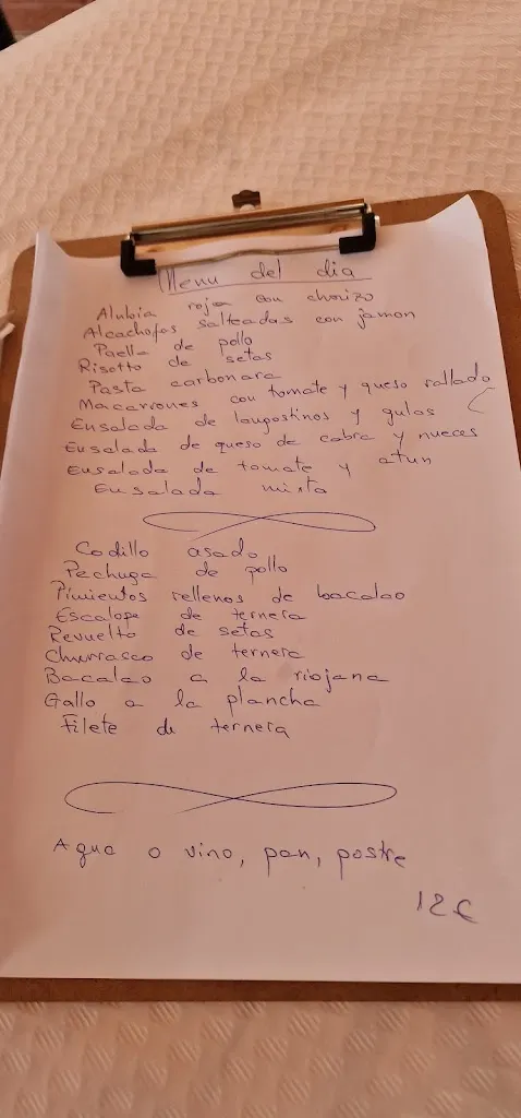 Menü_Café Bar Restaurante Eibarresa_Santo Domingo de la Calzada_Bild_4