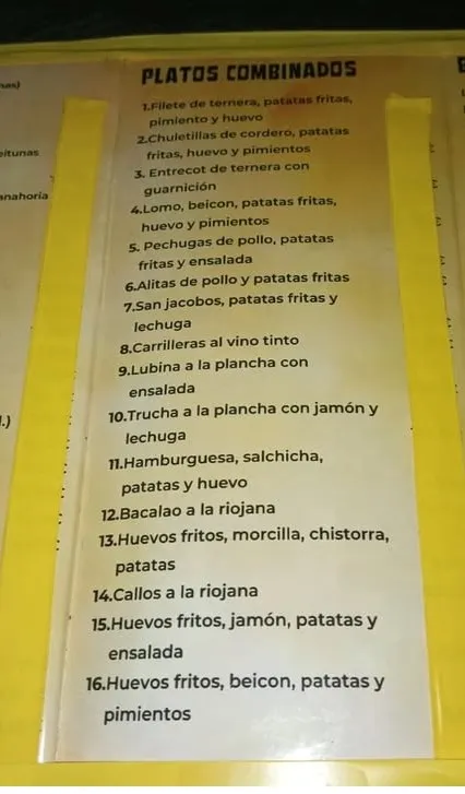 Menu_Cervecería Trueno_Santo Domingo de la Calzada_image_2