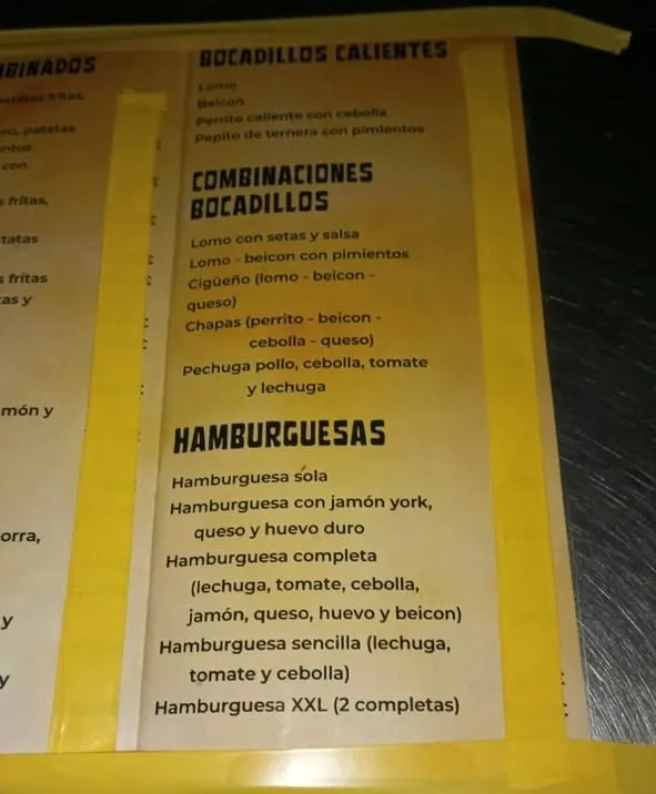 Menu_Cervecería Trueno_Santo Domingo de la Calzada_image_3