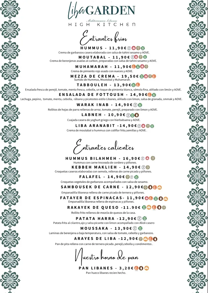 Menu_Restaurante Liba Garden_Santo Domingo de la Calzada_image_1