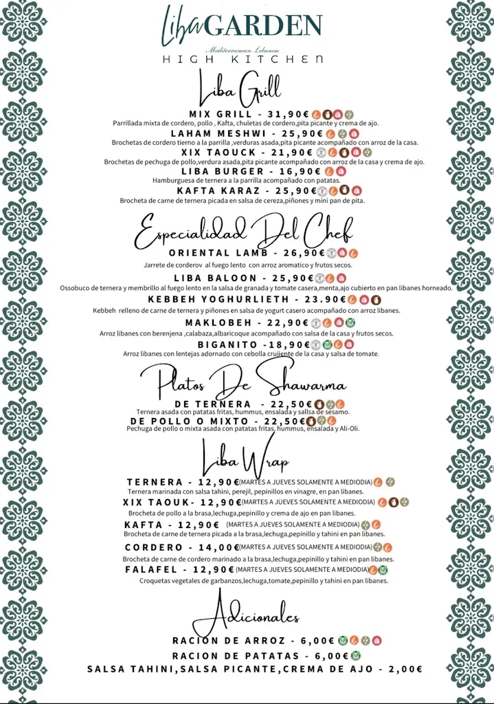 Menu_Restaurante Liba Garden_Santo Domingo de la Calzada_image_2