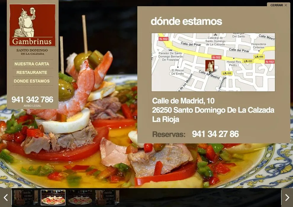 Menu_Gambrinus_Santo Domingo de la Calzada_image_2