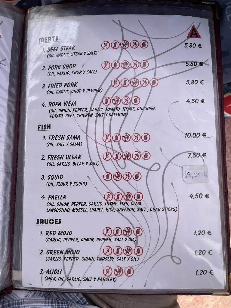 Menu_Bar Restaurante El Puente_Aldea de San Nicolás La_image_4