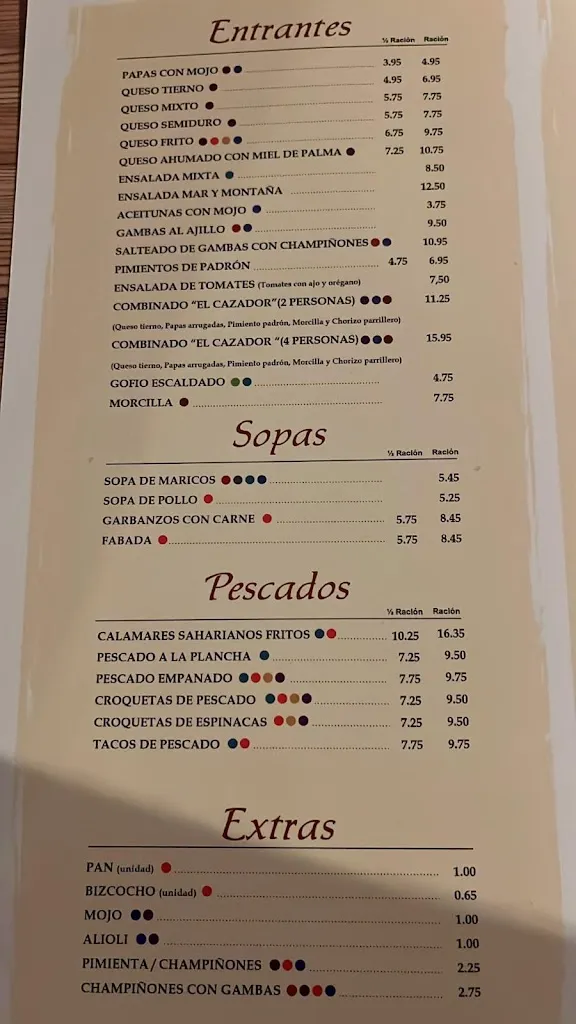 Menu_RESTAURANTE GRILL DONDE JOSE *El CAZADOR*_Agüimes_image_2