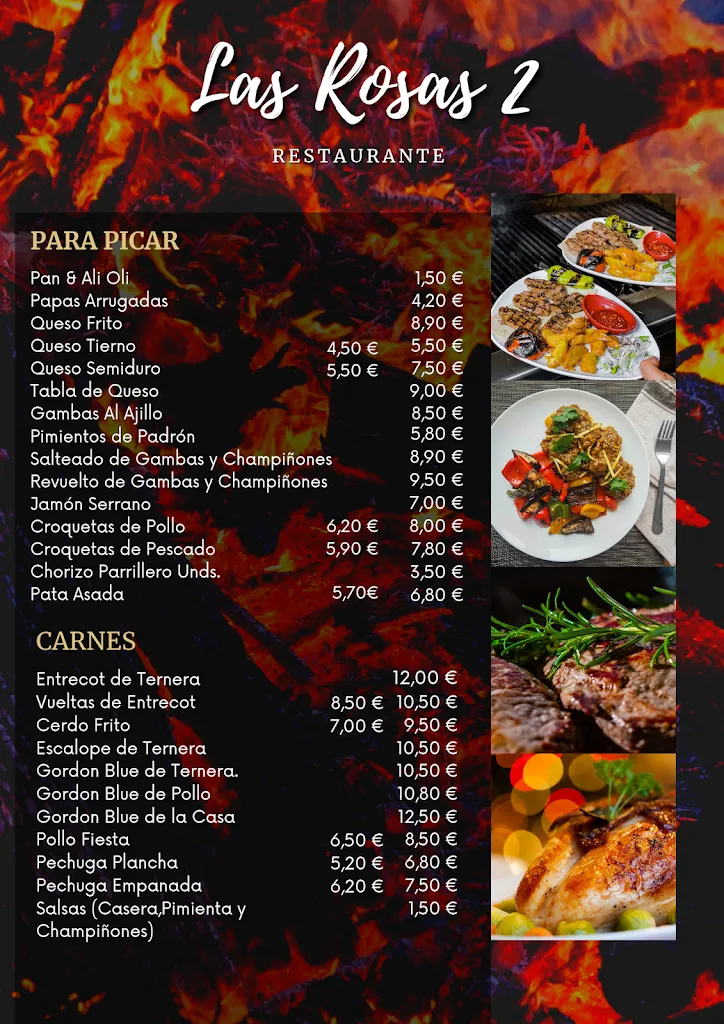 Menu_Restaurante Las Rosas 2_Agüimes_immagine_1