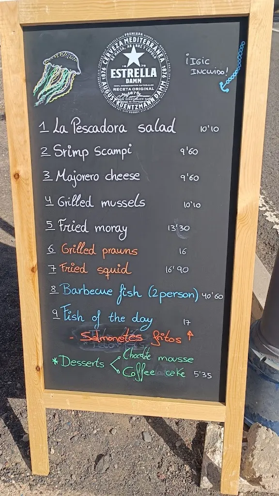 Menu_La Pescadora Ajuy_Betancuria_image_3