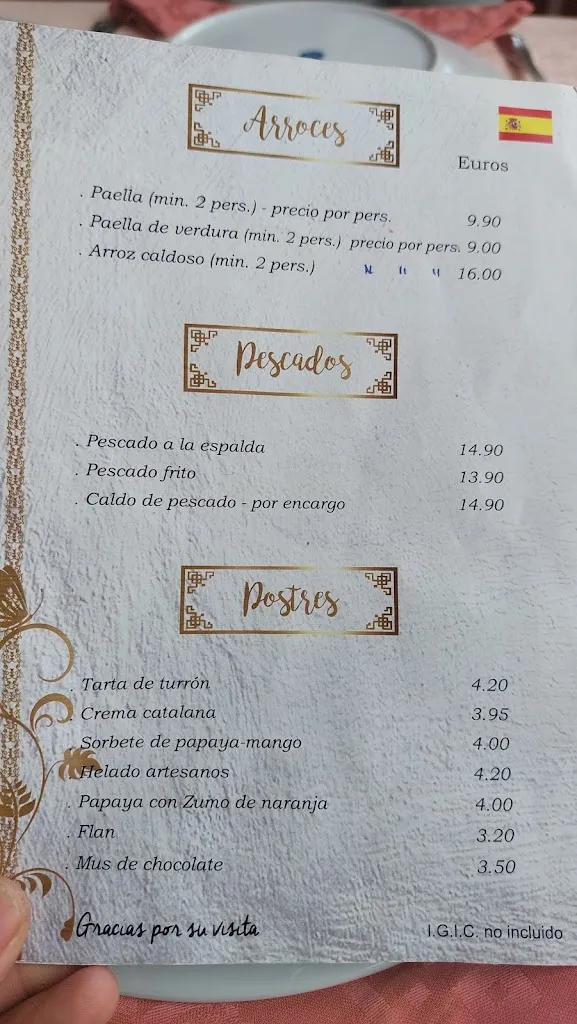 Menu_Restaurante La Palmita_Agaete_image_1