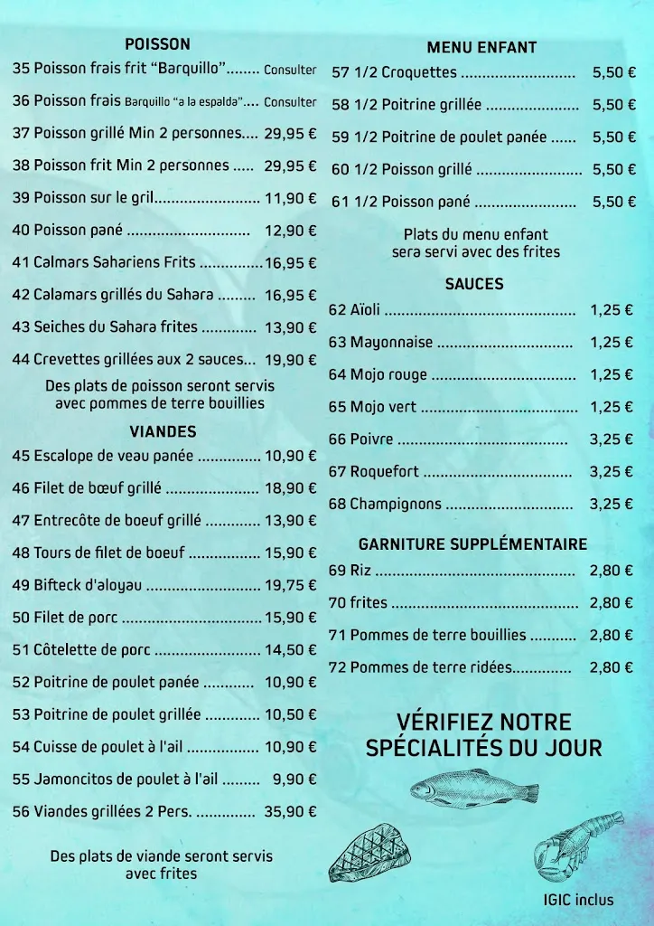 Menu_Restaurante Las Nasas en Agaete_Agaete_immagine_1