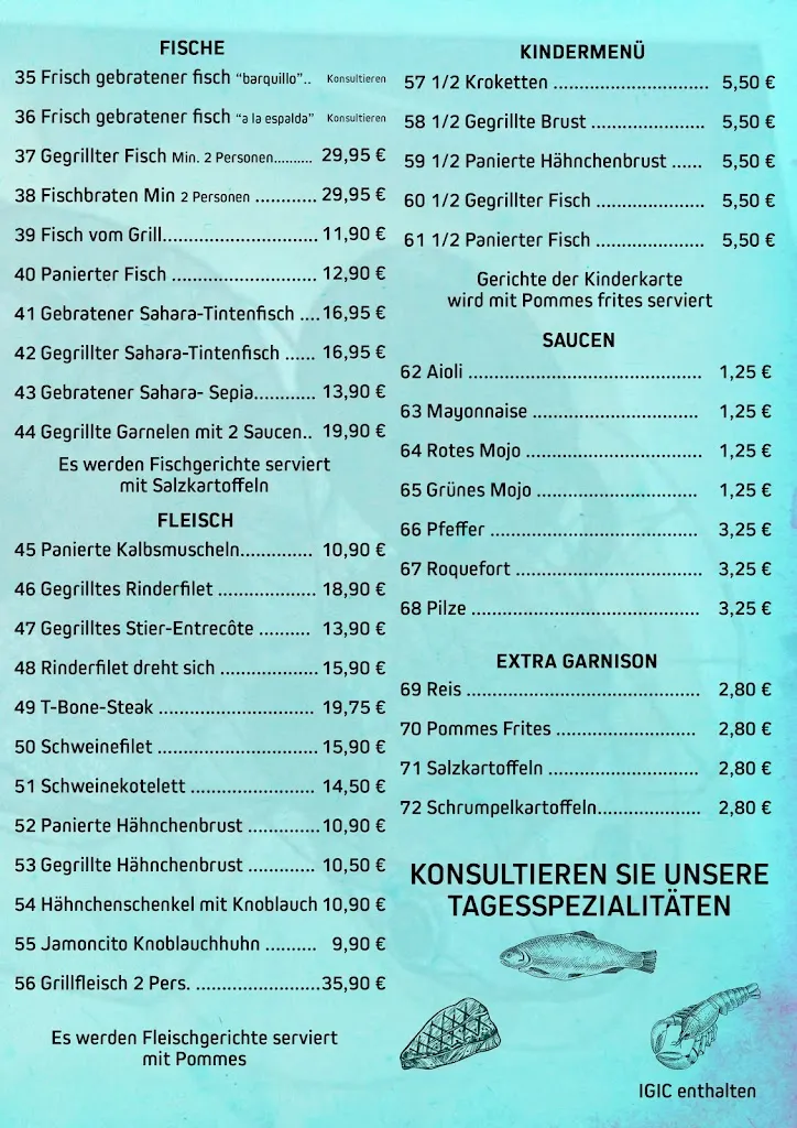 Menu_Restaurante Las Nasas en Agaete_Agaete_immagine_2