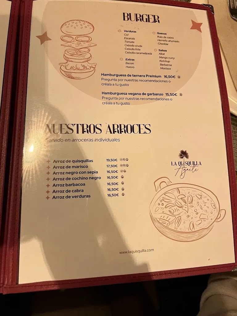 Menu_La Quisquilla de Agaete_Agaete_image_4