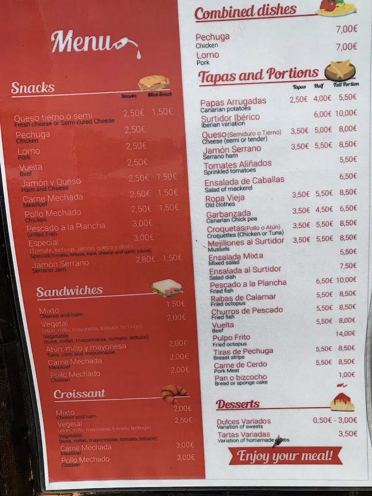 Menu_El Surtidor tapas_Agaete_image_4