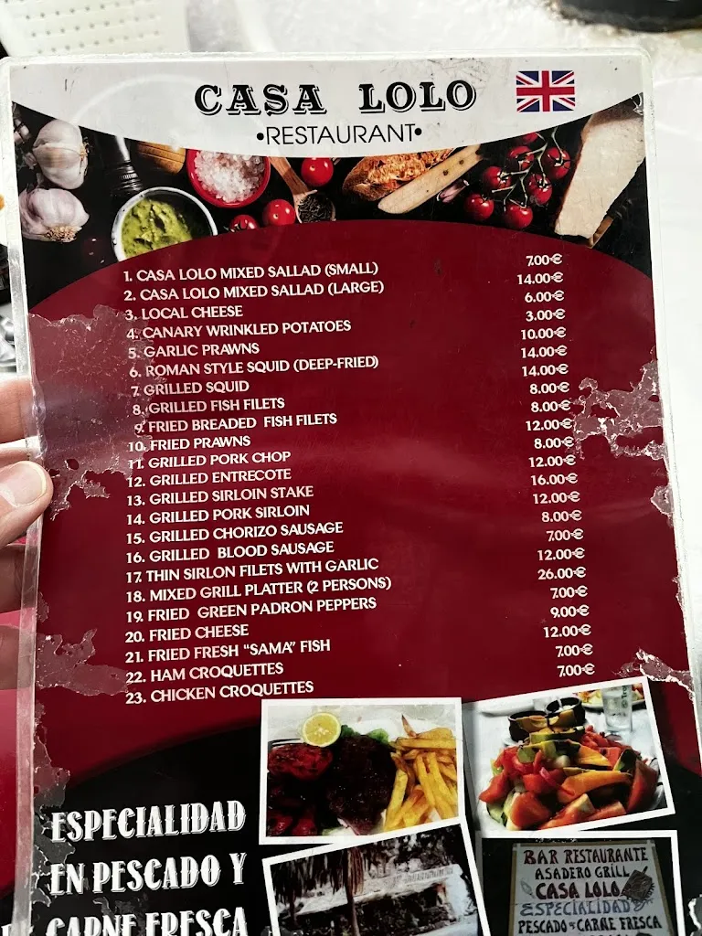 Menü_Restaurante Casa Lolo_Agaete_Bild_2