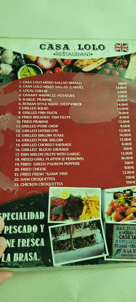Menü_Restaurante Casa Lolo_Agaete_Bild_4