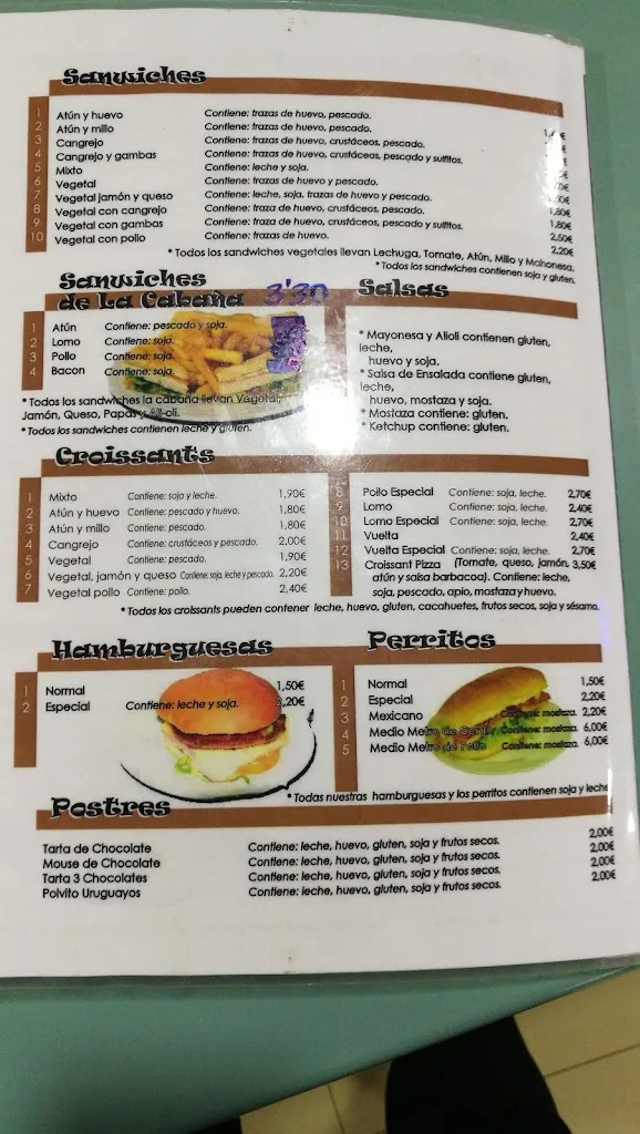 Menu_Pizzeria - Piscolabis La Cabaña_Agaete_image_1