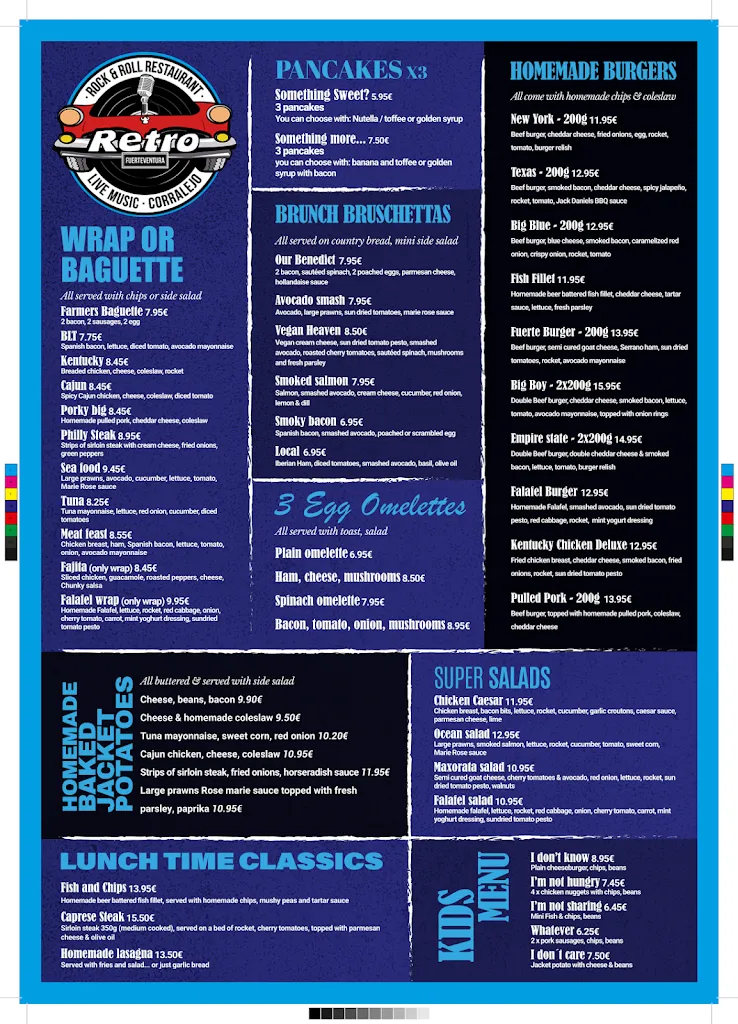 Menu_Retro Bar & Restaurant_Corralejo_image_2