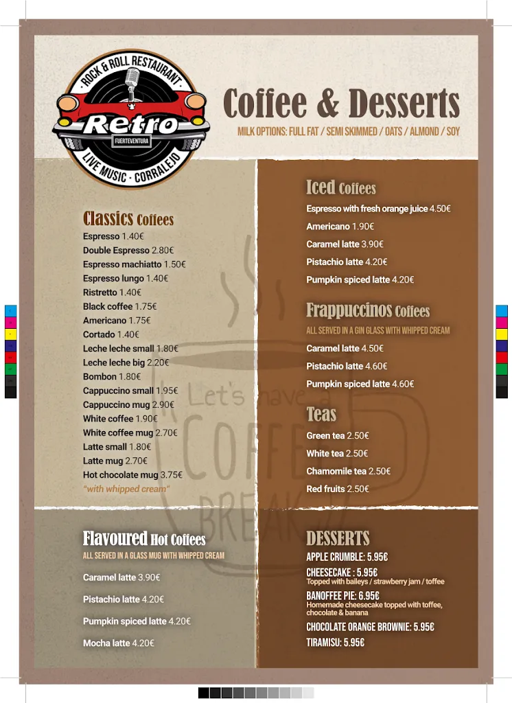 Menu_Retro Bar & Restaurant_Corralejo_image_4