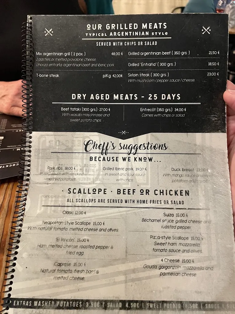 Menu_El Rincón - Restobar Argentino_Corralejo_image_4