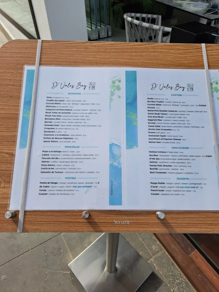 Menu_D’Vales Bay_Corralejo_image_4