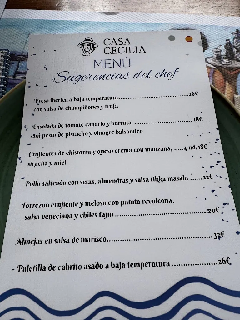 Menu_Restaurante Casa Cecilia_Corralejo_image_2