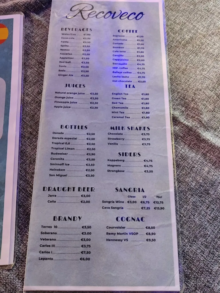 Menu_Recoveco Steak House_Corralejo_image_3