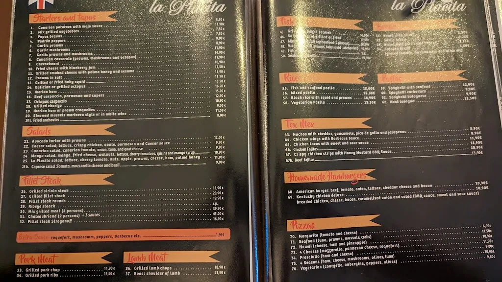 Menu_Restaurante La Placita Corralejo_Corralejo_image_4