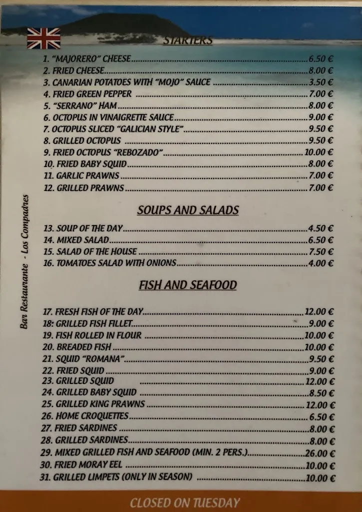 Menu_Los Compadres_Corralejo_image_4