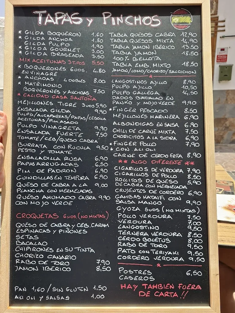 Menu_Gilda - Casa de Pinchos y Tapas_Corralejo_image_1