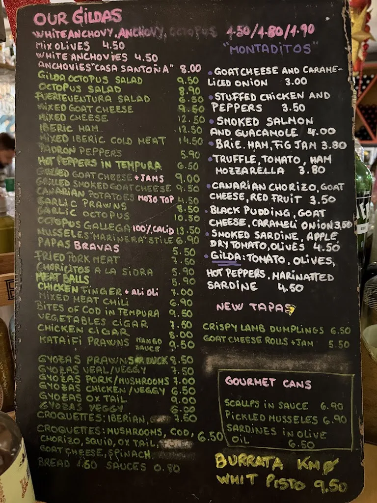 Menu_Gilda - Casa de Pinchos y Tapas_Corralejo_image_4