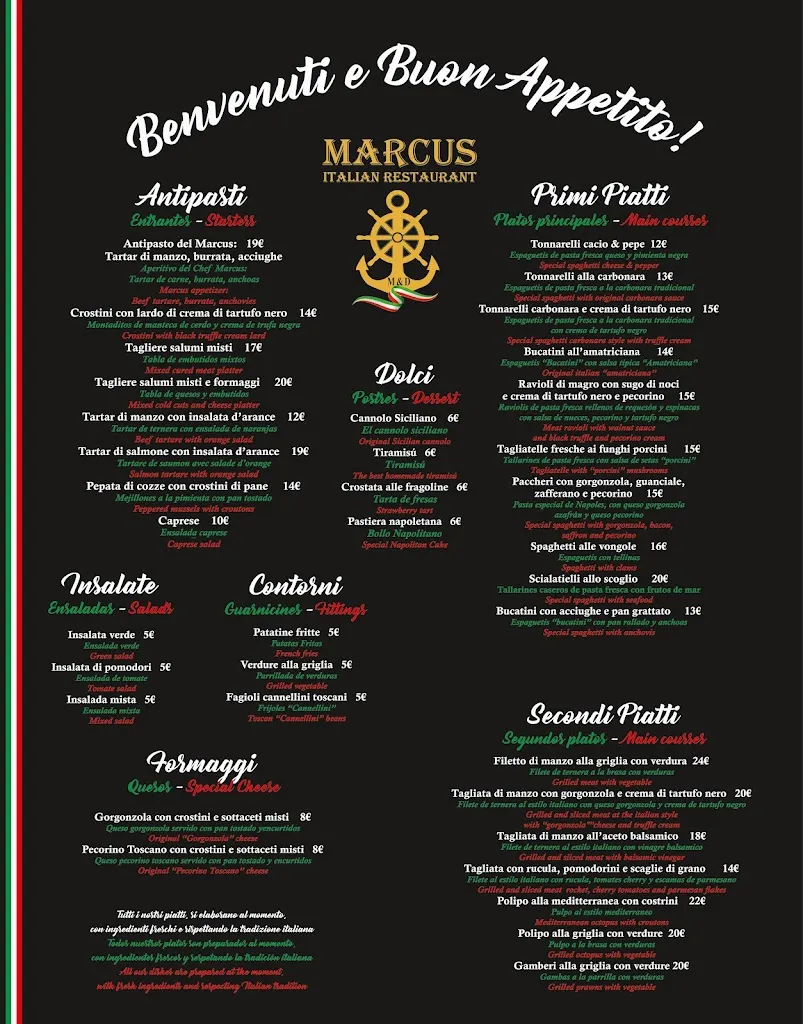 Menu_Marcus Italian Restaurant Dènia_Denia_image_1
