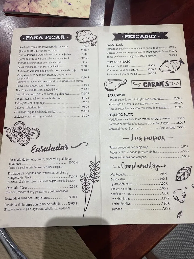 Menu_Restaurante De Enyesque Arucas_Arucas_immagine_1