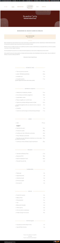 Menu_Restaurante Ciudad de Arucas_Arucas_image_1