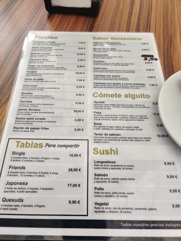 Menu_Restaurante Yuren's_Arucas_image_1