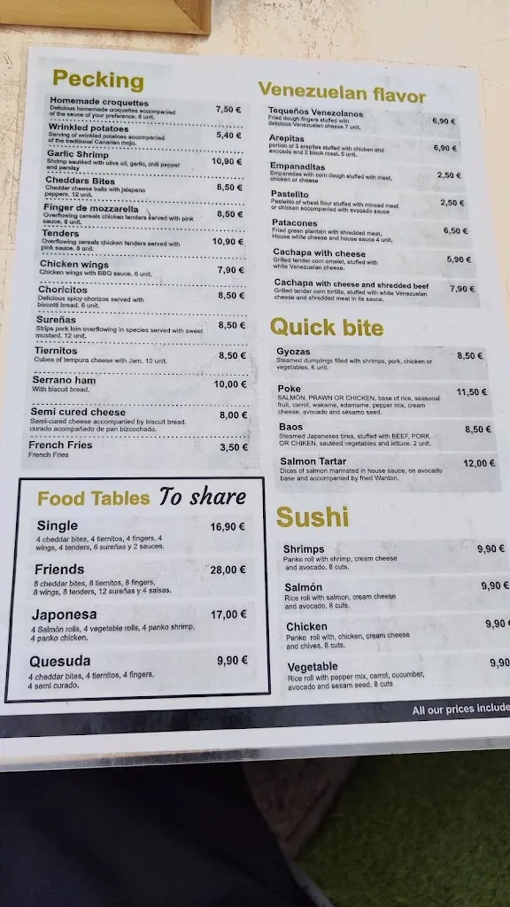 Menu_Restaurante Yuren's_Arucas_image_2