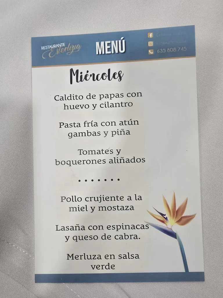 Menu_Restaurante Esterlizia_Arucas_image_1