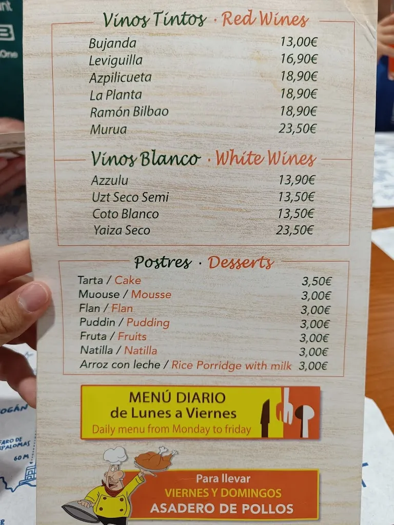 Menu_Bar Restaurante Los Dragos Arucas_Arucas_image_4