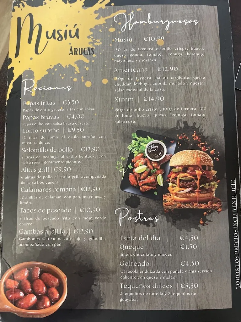Menu_Musiu Arucas_Arucas_immagine_4