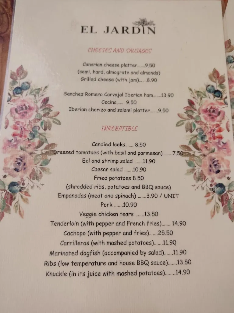 Menu_El jardín_Arucas_image_4