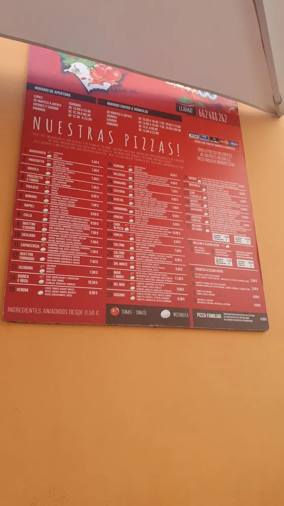 Menu_Cuor di Pizza_Arucas_image_4