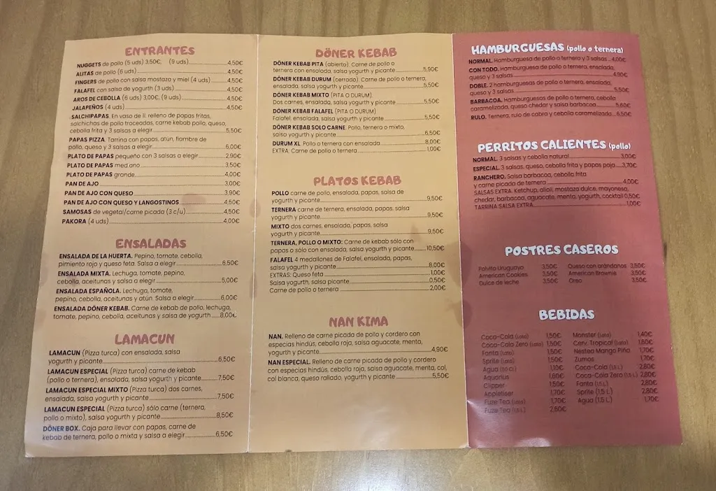 Menu_El kebab de Toqir_Arucas_image_3