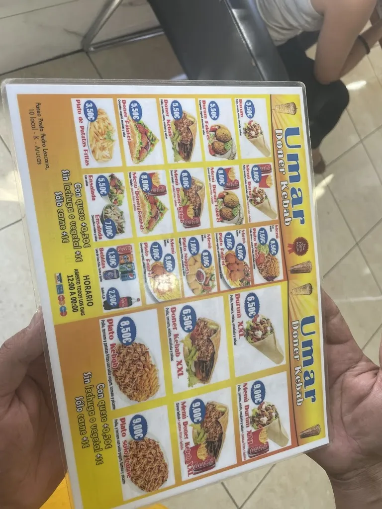 Menu_Umar Doner Kebab_Arucas_image_2