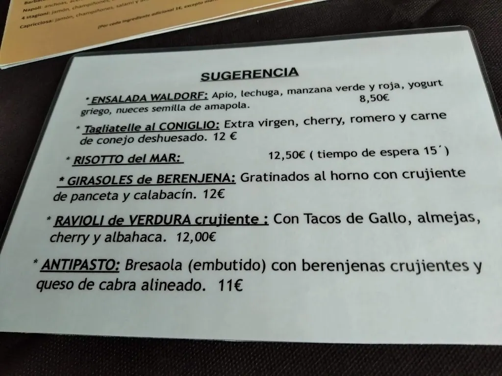 Menu_Pizzería Ristorante Due Galli_Arucas_image_2